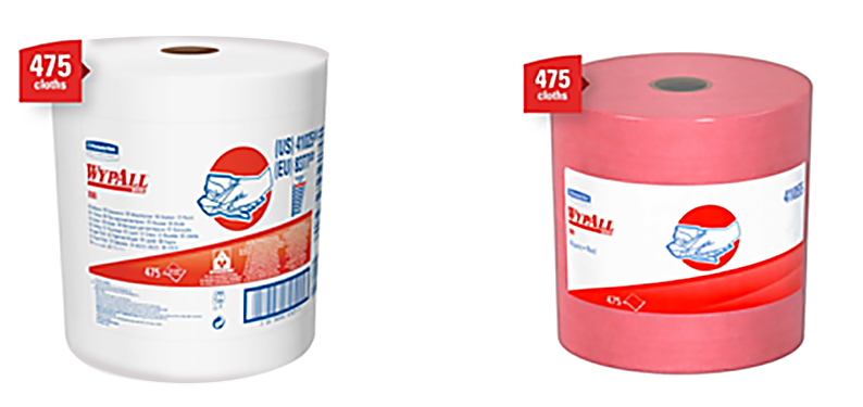 X80 Wipers - Jumbo Roll - Red